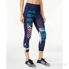 Design Fitness Workout 3/4 Yoga Legging For Women